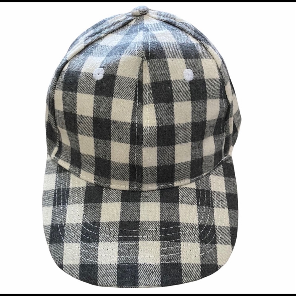Cocus Pocus Buffalo Plaid checkered hat - NEW